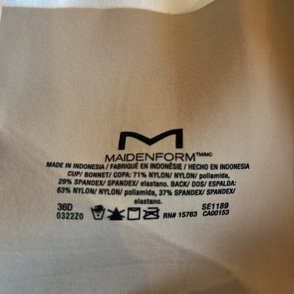 Maidenform push-up wire free bra - Picture 3 of 3